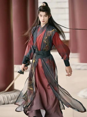 Black Red Spider Lily